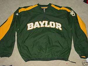 BAYLOR Univer Bears Athletics Warm Up Jacket sz. MEDIUM  