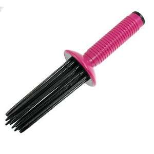   Home Nonslip Handle Hair Style DIY Curlering Curler w Comb Beauty