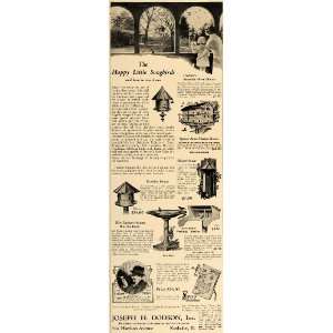   Birdhouse Models Kankakee IL   Original Print Ad