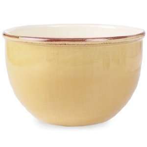  Ceramiche Alfa Ital Earthenware Honey Gold Bowl 7.11 