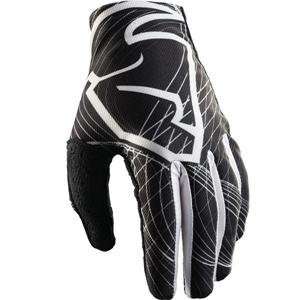  Thor Motocross Void Gloves   Large/Black/White Automotive