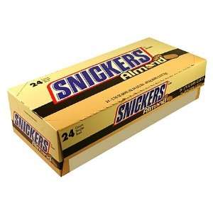 Snickers Almond Bar 24 Count Grocery & Gourmet Food