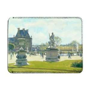  Afternoon in the Tuileries, Paris (oil on   iPad Cover 