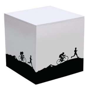  Triathlon Paper Memo Cube