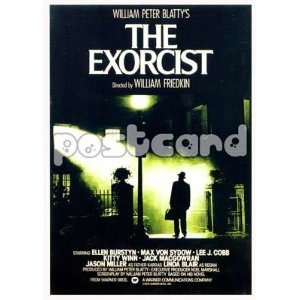  The Exorcist~ Exorcist Postcard~ Rare Postcard~ Approx 4 