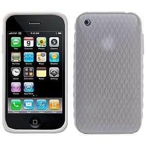 New Amzer Silicone Skin Jelly Case Lilly White For Iphone 3g Iphone 3g 