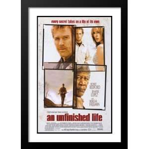  An Unfinished Life 32x45 Framed and Double Matted Movie 