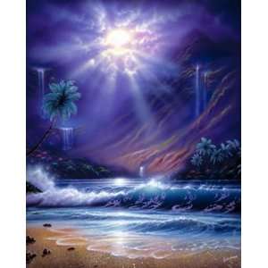  Moonlight Cascade Wall Mural