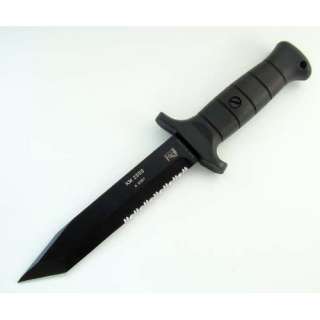   Infantry Tanto Combat Tactical Knife and Sheath with Diamond Sharpener