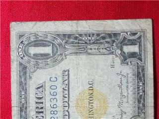 1935 A North Africa Emergency $1 Dollar R91286360C Silver Cert 