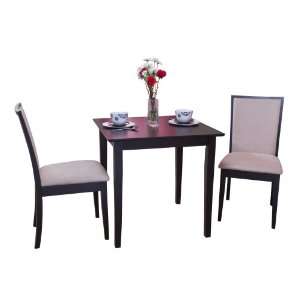  Target Marketing Systems Quebec 3pc Dining Set