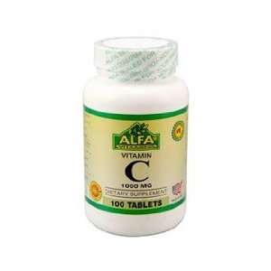  Alfa Vitamins Vitamin C Tablets, 100 Count Health 