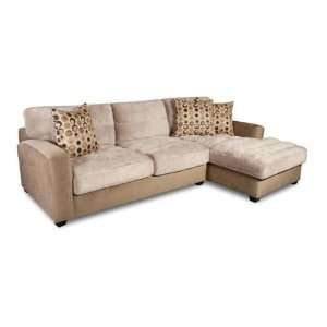  Bella Coffee 2 Pc Sectional Set by Chelsea Home Furniture 