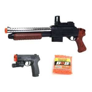  Spring F 47 Tactical Shotgun and PX4 Laser Pistol Combo 