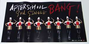After School   BANG (3rd Single) OFFICIAL Poster (with Tube Case 