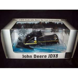  John Deere JDX8 Snowmobile 1/16 Lone Tree Creek Toys 