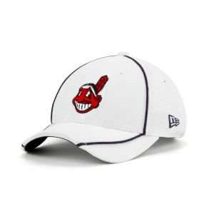  Cleveland Indians New Era MLB Batting Practice White Cap 