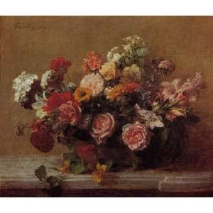    Théodore Fantin Latour   32 x 28 inches   Flowers