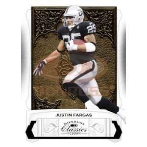  2009 Donruss Classics #71 Justin Fargas   Oakland Raiders 