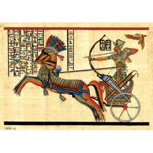  Ramses on Chariot Papyrus 