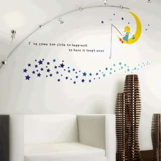   fishing WALL DECOR DECAL MURAL STICKER REMOVABLE VINYL Automotive