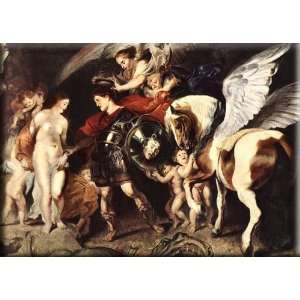  Perseus and Andromeda 16x11 Streched Canvas Art by Rubens 