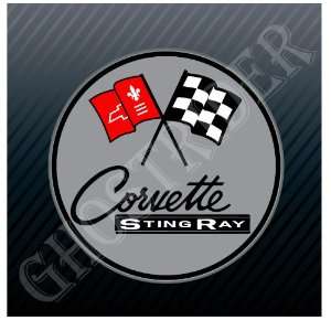  Chevrolet Corvette Sting Ray SS Racing Vintage Emblem 