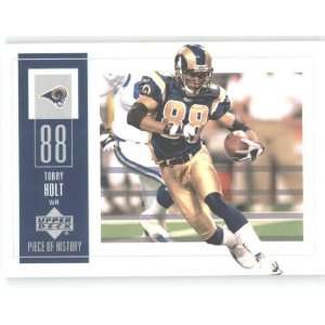  2002 Upper Deck / UD Piece of History #92 Torry Holt   St 