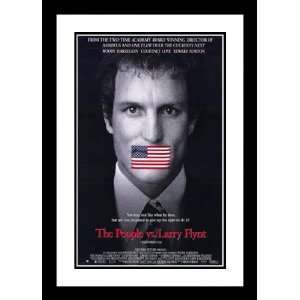  The People vs Larry Flynt 32x45 Framed and Double Matted 