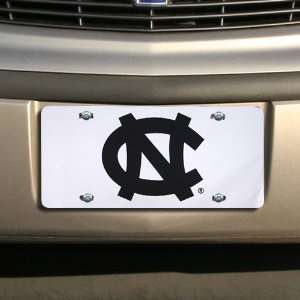  North Carolina Tar Heels (UNC) Etched Silver Mirror 