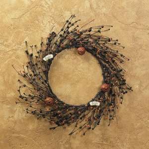  Halloween Wreath with Jingle Bells   Party Decorations 