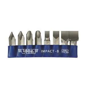  Vim Tools IMPACT 8 Impact Quality S2 Bit Set   8 Piece 