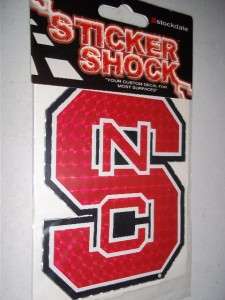 NC STATE COLLEGE Decal TRUCK CAR RACING STOCKDALE LICENSED STICKER 