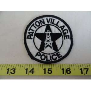  Patton Village Police Patch 