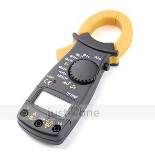 Portable AC DC Voltage LCD Mini DIGITAL Clamp Multimeter Electronic 