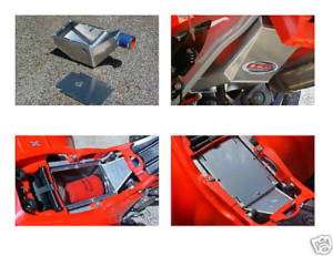 Aluminum Airbox Air Box Honda TRX450R TRX 450R 450 Intake CFM 