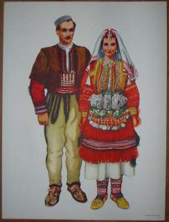 Macedonia Folk Costume   Galicnik   II/11  