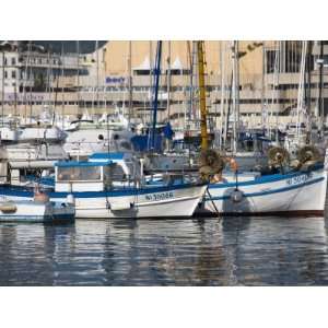  Fishing Boats, Vieux Port, Cannes, Alpes Maritimes 