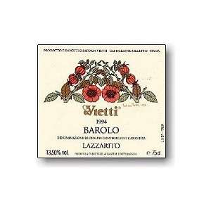  Vietti Barolo Lazzarito 2003 750ML Grocery & Gourmet Food