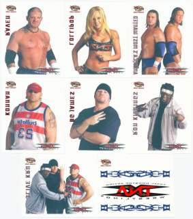 TNA WRESTLING 28 CARD TATTOO TRANSFER SET  