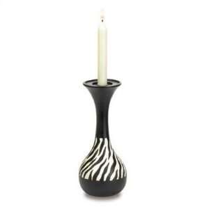  Zebra Stripe Candle Holder
