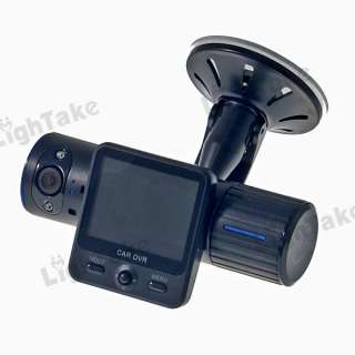 X6000 2.0 inch LCD Rotatable Dual Camera Lens GPS Car DVR with G 