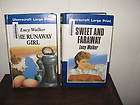 LUCY WALKER  Lot of 2   Large Print ex Library HBs   Ro