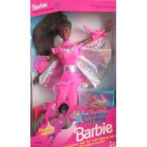    Flying Hero Barbie Doll AA w Lights & Sounds (1995) Toys & Games