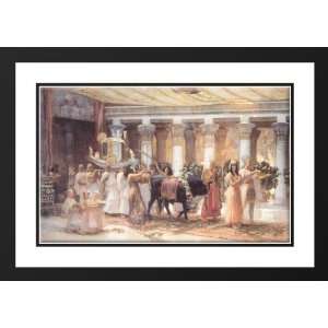  Bridgman, Frederick Arthur 40x28 Framed and Double Matted 