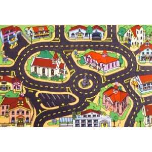  Giant My Town & Highway Playmat (approx 60 x 40 ins) Toys 