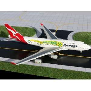  Gemini Jets Quantas Socceroos World Cup Livery B747 400 