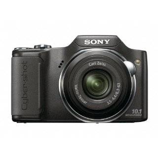 Sony Cyber shot DSC H20/B 10.1 MP Digital Camera with 10x Optical Zoom 