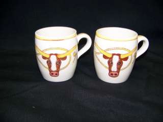 WESTERN COWBOY LONGHORN SPURS COFFE CUP MUG  