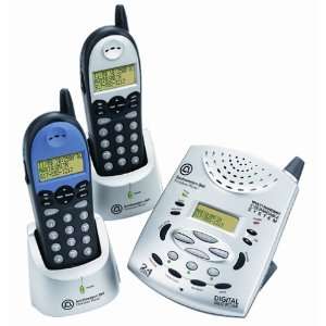   Phone with Answering System and Caller ID (Metallic Silver/Black